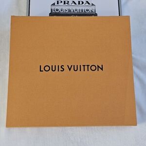 Authentic LOUIS VUITTON Orange  Empty Box.